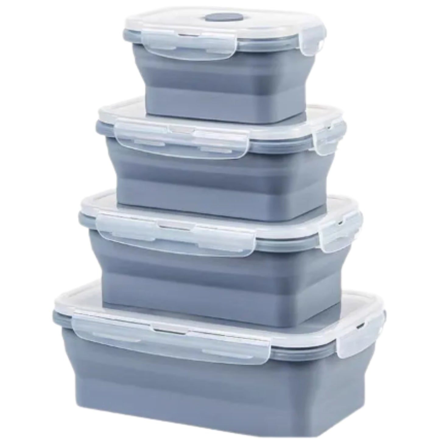 Recipientes de Almacenamiento x4 Unidades | Organizadores Herméticos Cocina