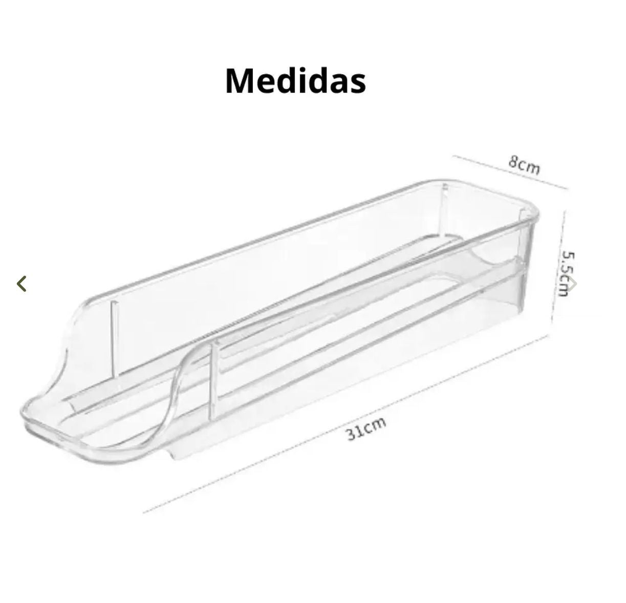 Dispensador de Huevos de 3 Niveles Transparente | Ahorra Espacio y Organiza tu Cocina