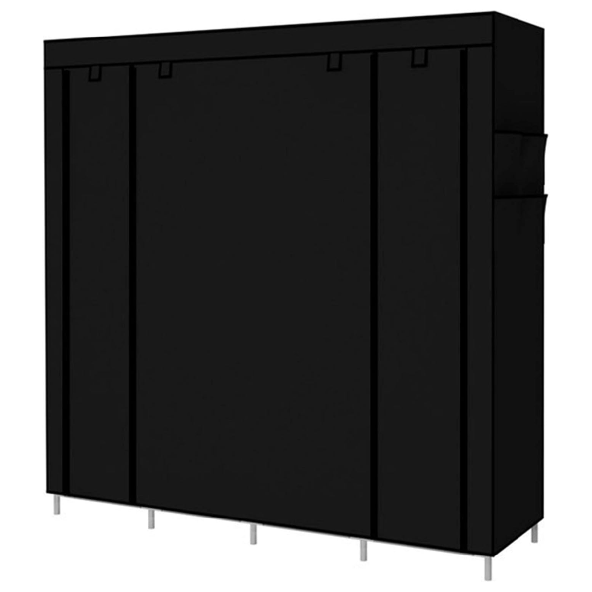 Perchero Armario 4 Cuerpos Multifuncional | Organizador de Ropa Resistente y Moderno