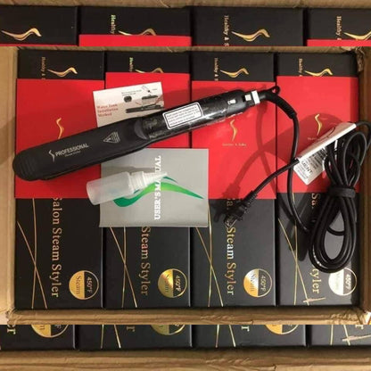 💨✨Plancha Steam Styler Profesional | Alisado con Vapor, Brillo y Cuidado del Cabello💁‍♀️🔥
