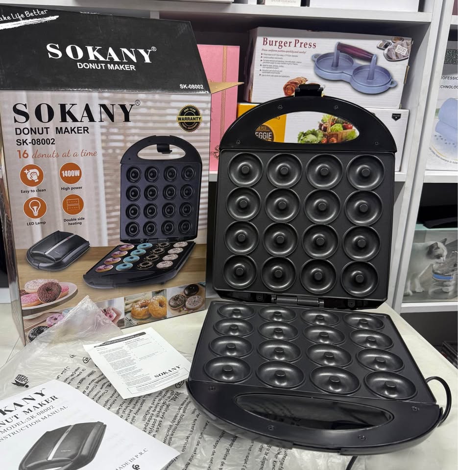 Máquina de Mini Donas 16 Puestos Fácil • Rápida • Altamente Rentable