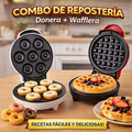 🍩🧇 Máquina Mini Donas + Mini Waflera | Combo Repostería