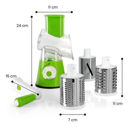 🥕 Rallador Multifuncional Slicer Express | Corta y Ralla Fácil