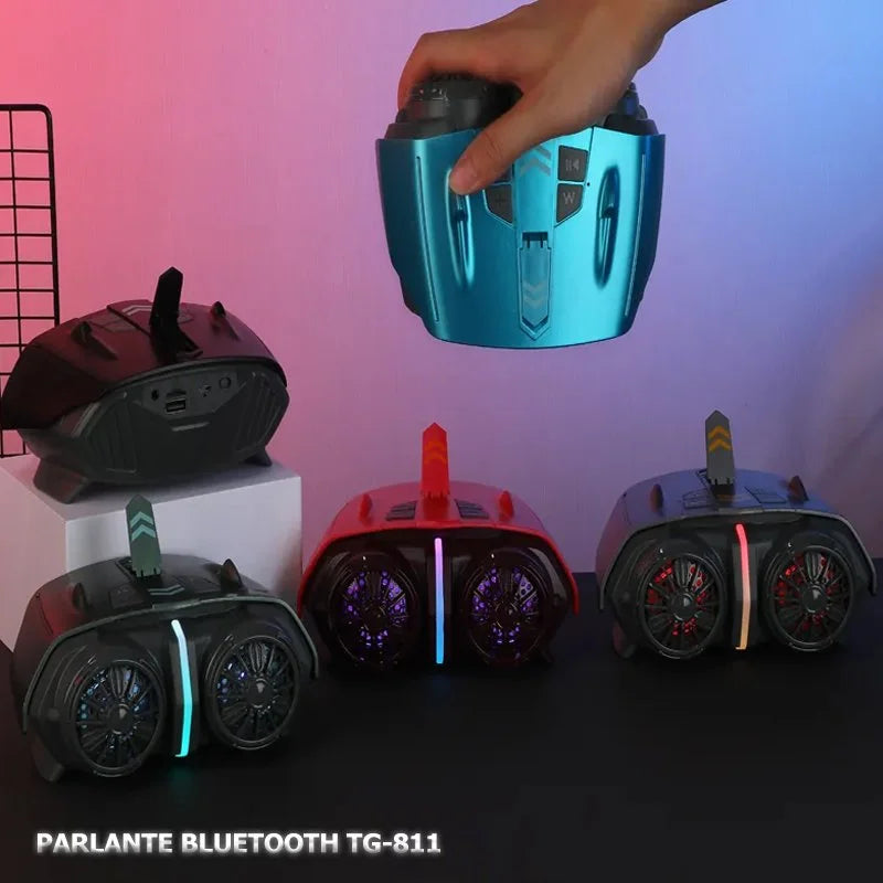 Parlante TG811 Bluetooth Portátil Sonido Potente y Batería Duradera